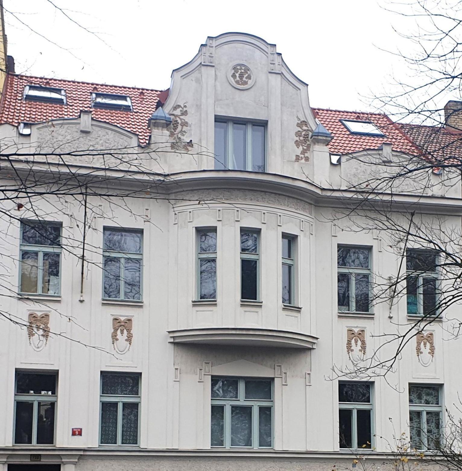 Art Nouveau Apartment With Garden In Pisek Extérieur photo